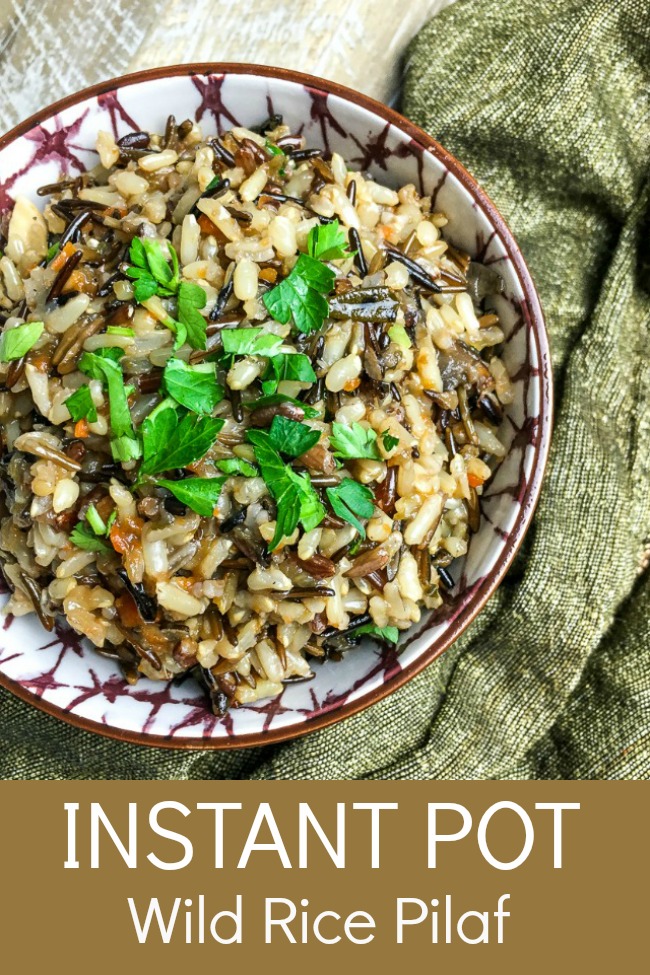 Wild rice discount pilaf instant pot