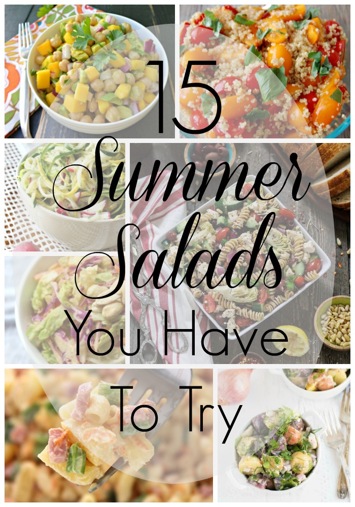 summer salads you have to try 