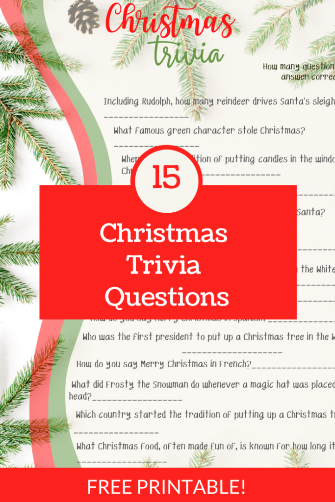 christmas trivia questions