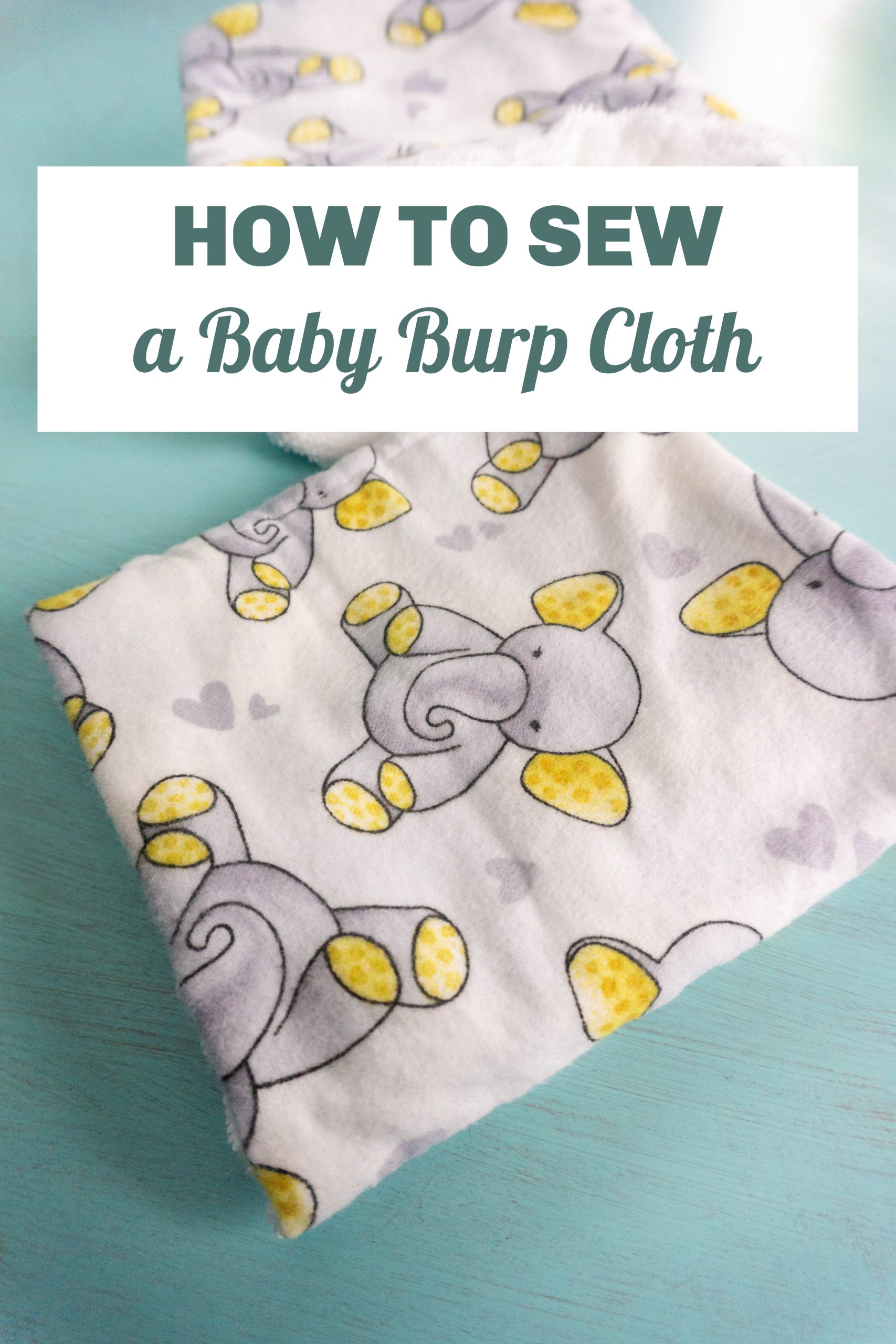 How Do You Sew A Baby Burp Cloth? – XOUM