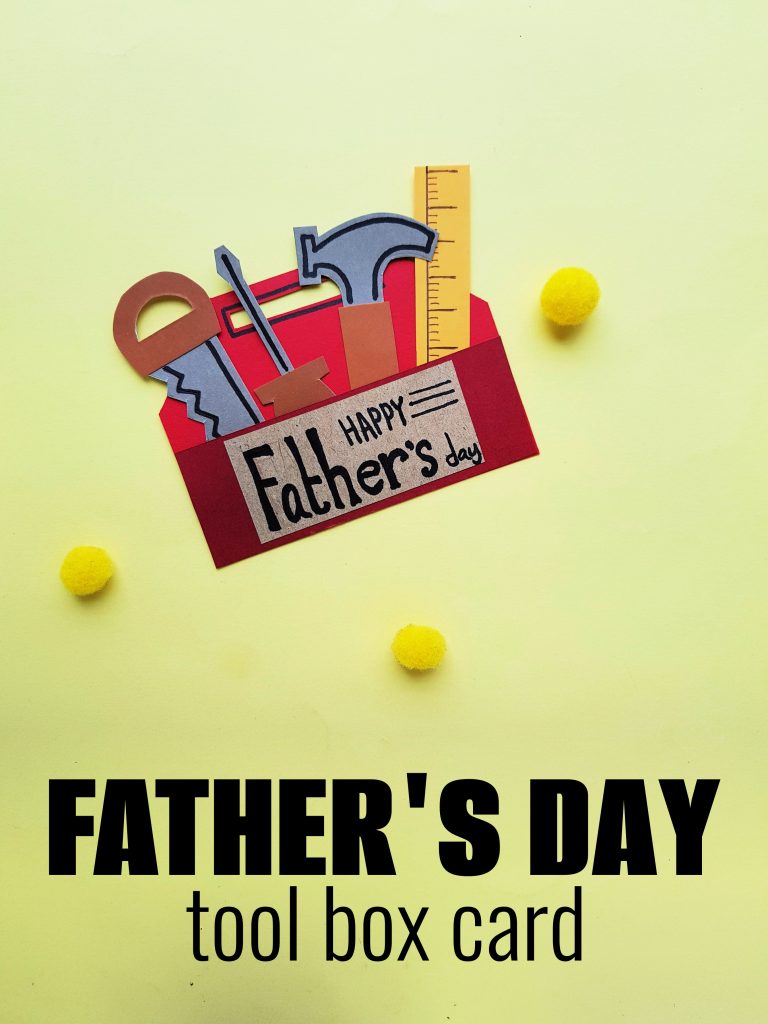 Father's Day Tool Box Card