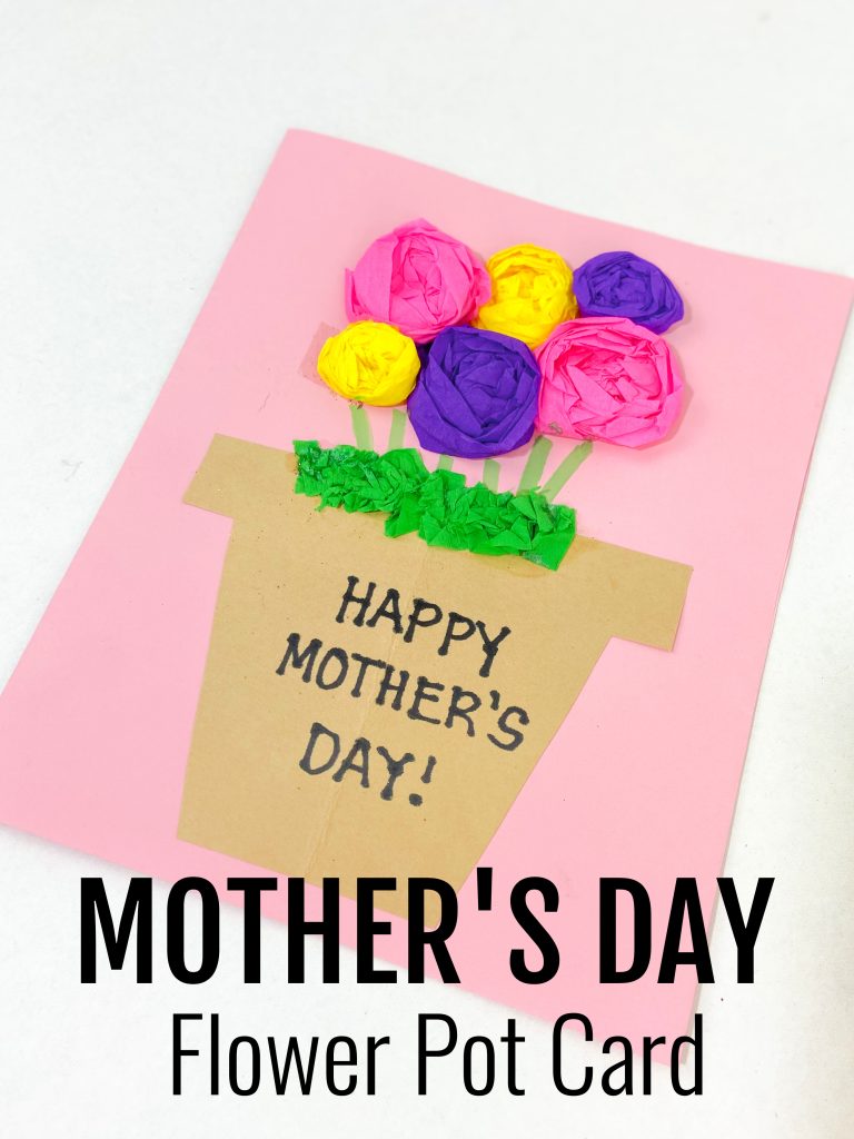 Mother's Day Flower Pot Card