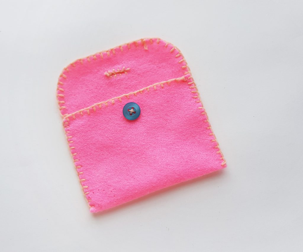 Diy discount felt purse