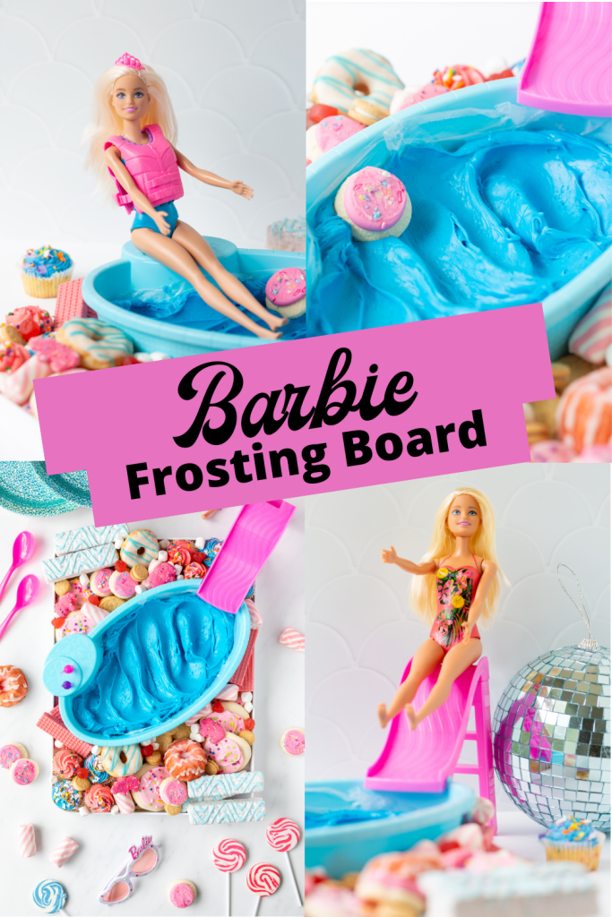 barbie frosting board