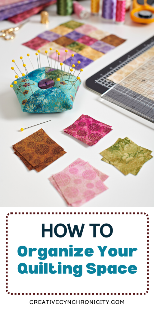 organize your quilting space