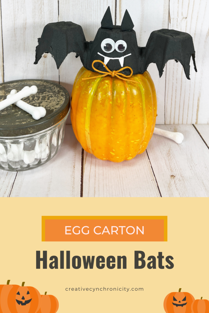 Egg Carton Bat Craft