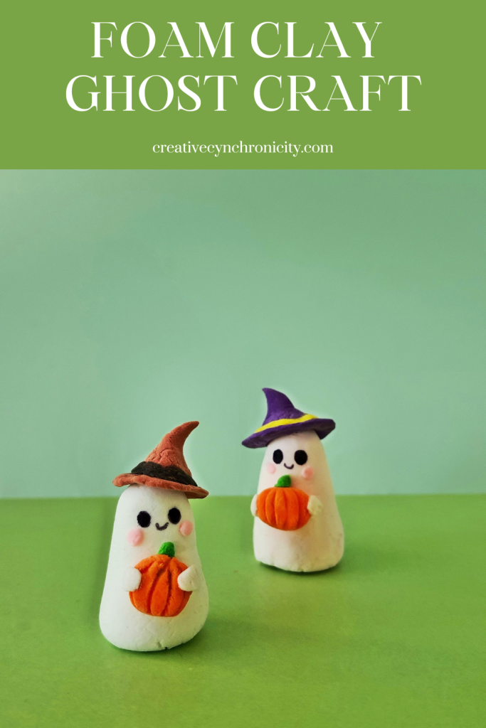 Foam Clay Ghost Craft