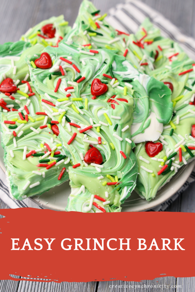 easy grinch bark